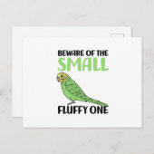 budgie briefkaart (Voorkant / Achterkant)