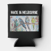 Budgie Budgerigar Bird Made In Melbourne Birds Blikjeskoeler (Voorkant)