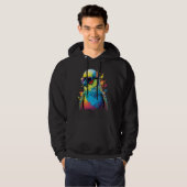 Budgie Budgerigar Parakeet Bird  4 Hoodie (Voorkant volledig)