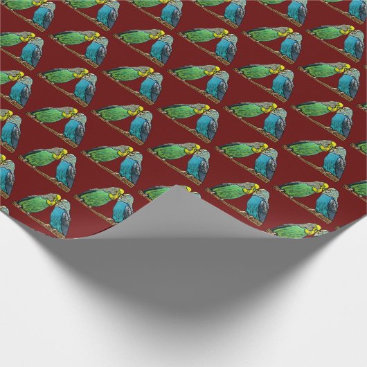 Budgie Cadeaupapier (Hoek)