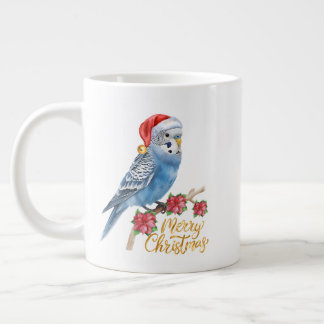 Budgie Christmas Extra Grote Beker