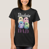 Budgie Dad Budgerigar Paraket Vogel Pullover Hoodi (Voorkant)