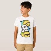 Budgie Dango T-shirt (Voorkant volledig)