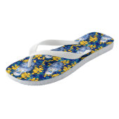 Budgie en Wattle Pattern Teenslippers (Schuin)