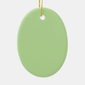 Budgie Holiday Ornament (Achterkant)