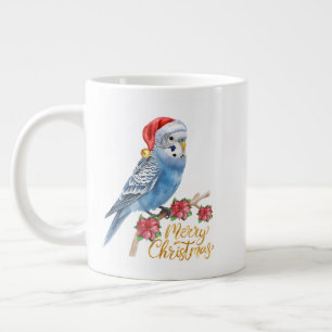 Budgie Kerstmis Extra Grote Beker