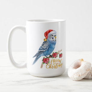 Budgie Kerstmis Koffiemok