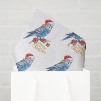 Budgie Kerstmis  Tissuepapier