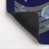 Budgie Love "Cutie" Mousepad Muismat (Hoek)