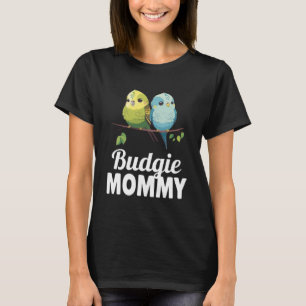 Budgie Mom Budgerigar Parakeet Bird Pullover Hoodi