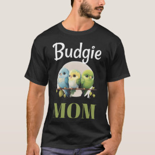 Budgie Mom Budgerigar Parakeet Bird Pullover Hoodi