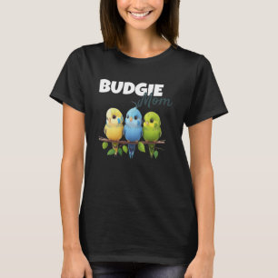 Budgie Mom Budgerigar Parakeet Bird Pullover Hoodi