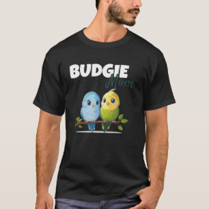 Budgie Mom Budgerigar Parakeet Bird Pullover Hoodi