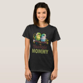 Budgie Mom Budgerigar Parakeet Bird Pullover Hoodi (Devant entier)