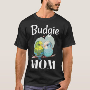 Budgie Mom Budgerigar Parakeet Bird Pullover Hoodi
