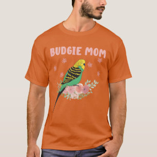 Budgie Mom Parkiet Mama Vogelliefhebber grappig T-shirt