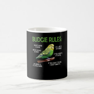 Budgie Owner Budgie Lover Parakeet Bird Budgerigar Koffiemok