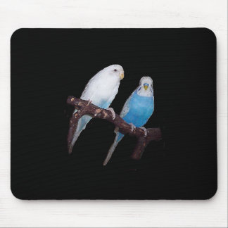 Budgie pair mousepad muismat
