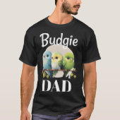 Budgie Papa Budgerigar Perakeet Bird Pullover Hood (Devant)