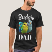 Budgie Papa Budgerigar Perakeet Bird Pullover Hood (Devant)