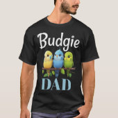 Budgie Papa Budgerigar Perakeet Bird Pullover Hood (Devant)