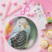 Budgie Papieren Bordje (Feest)