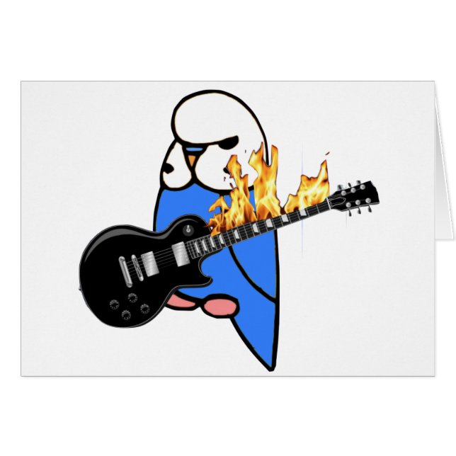 Budgie Rocks (Voorkant Horizontaal)