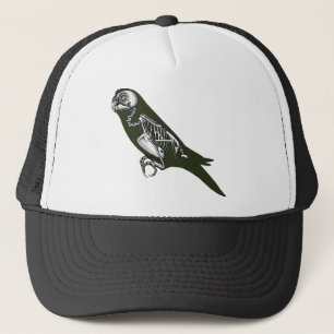 Budgie skeleton trucker pet