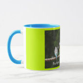 Budgie Social Cliques Coffee Mok (Links)