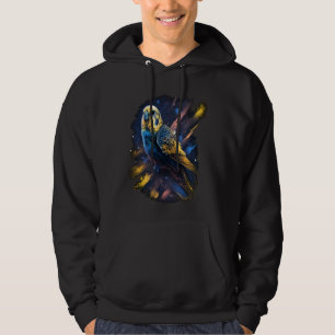 Budgie Space Grasparkiet Parkiet Vogel Hoodie