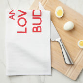 Budgie Theedoek (Quarter Fold)