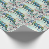 Budgies Cadeaupapier (Hoek)