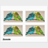 Budgies in Love Sticker (Vel)