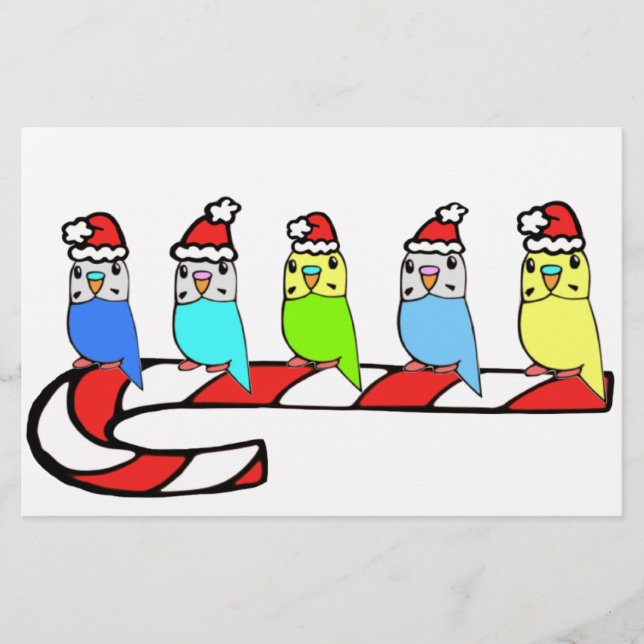 Budgies - Kerstmis (Voorkant)