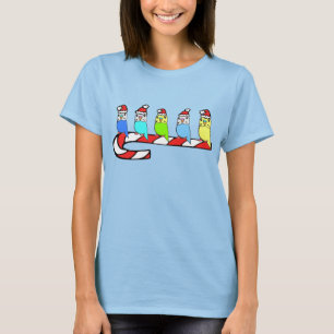 Budgies - Kerstmis T-shirt
