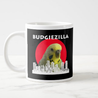 Budgiezilla Budgie Bird Budgerigar Parakeet Parrot Extra Grote Beker