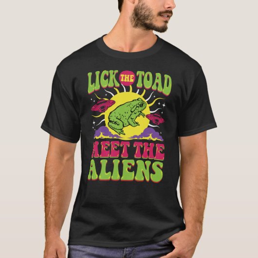 Budo 5-MeO-DMT Psychedelic Toad T-shirt (Voorkant)
