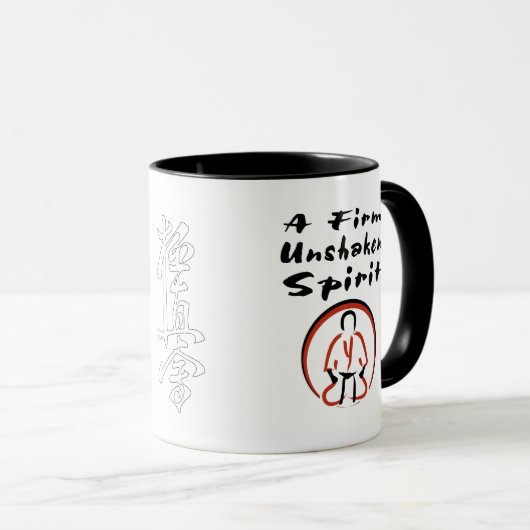 Budo Kyokushin Karate Mug (Devant droit)