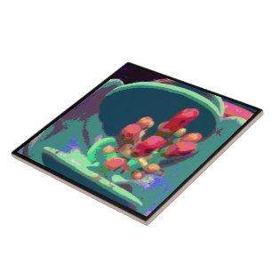 Buds van boven tegeltje