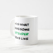 budtender, geweldig koffiemok (Voorkant links)