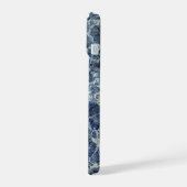 Bue Gris Marbre Noir & Veines Beige (Côté gauche)