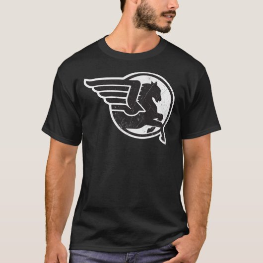 Buell Pegasus Motorcycle Essential T-Shirt (Voorkant)
