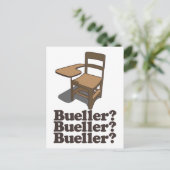 Bueller? Bueller? Bueller? Briefkaart (Staand voorkant)
