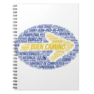 Buen Camino Woordkunst Notitieboek