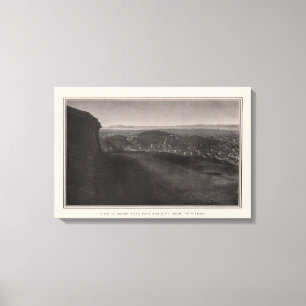 Buena Vista Park, City, van Twin Peaks Canvas Afdruk