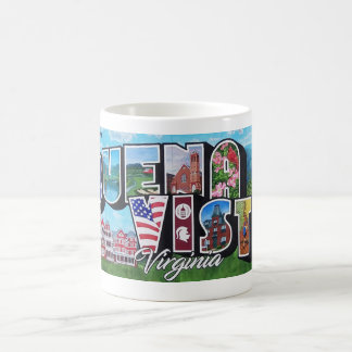 Buena Vista, VA - Een Slokje van de Muurschilderin Koffiemok