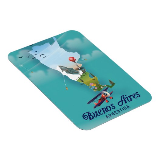 Buenos Aires, Argentijnse reisposter Magneet (Rechterzijde)