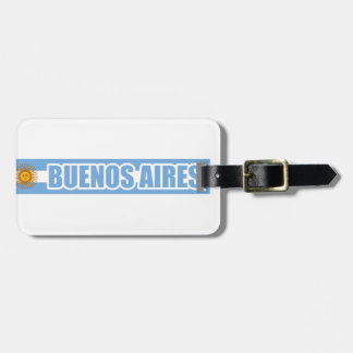 Buenos Aires Argentina Bagagelabel