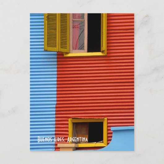 Buenos Aires Argentina Briefkaart (Voorkant)