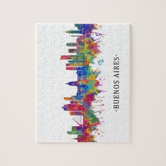 Buenos Aires Argentina Skyline Legpuzzel (Verticaal)